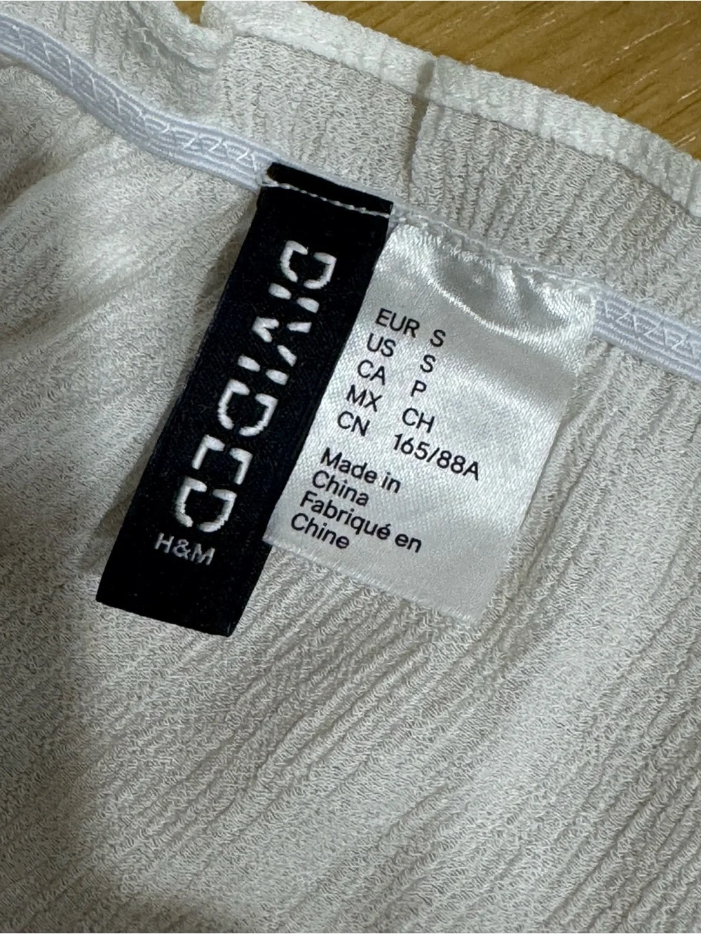 H&M Divided Men’s Sweatpants in White